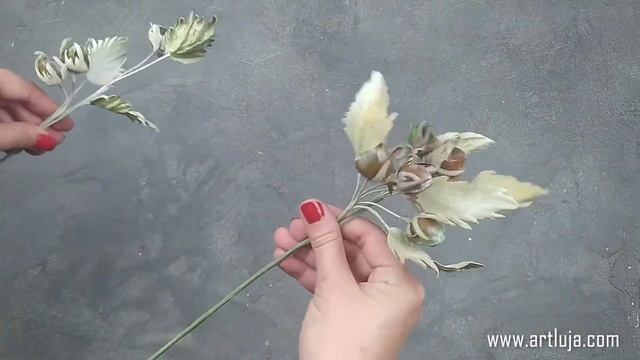 Презентация мастер-класса "Веточка ореха" смотреть онлайн