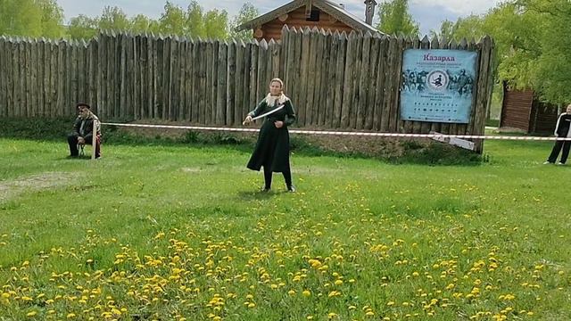 Фланкировка Казачка в платке смотреть онлайн