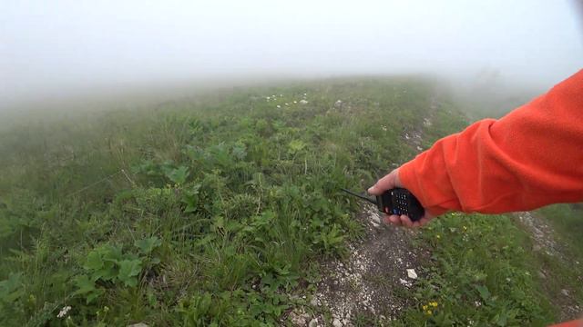 КБР, гора Лха, спасение Ховера, заехали на самый край плато, часть 3 смотреть онлайн