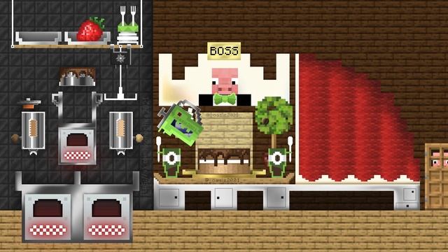 Я несу ТОРТИК! ... в 2D Майнкрафт! #Майнкрафтв2d #2дмайнкрафт смотреть онлайн
