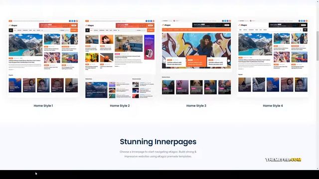 EKagoz - News Magazine WordPress Theme lifestyle blog Sena смотреть онлайн