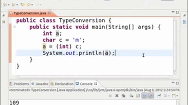 Primitive type conversions - English смотреть онлайн