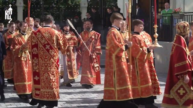 Святейший Патриарх Кирилл освятил храм в честь Всех святых в Страсбурге. смотреть онлайн