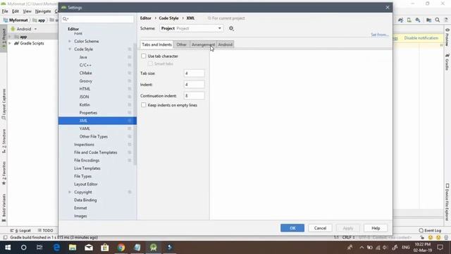 Format your XML | XML code style setting смотреть онлайн