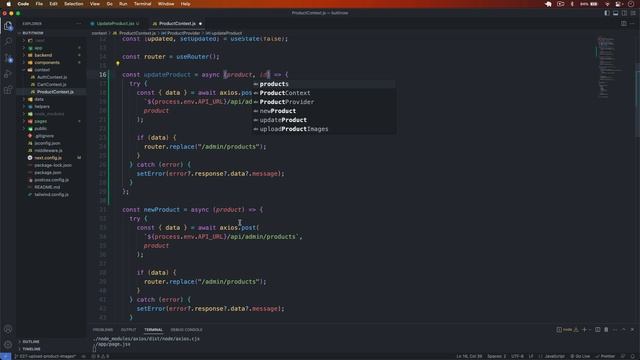Next.js 13 Full Stack E-commerce App #27 | Update Product, Delete Product & it's Images смотреть онлайн