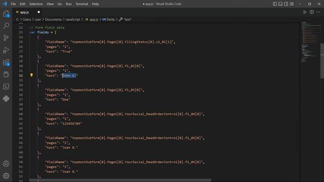 How to Fill PDF Forms in JavaScript using PDF.co Web API смотреть онлайн