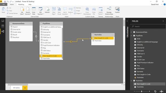Changing the order of the x axis in Power BI - a guide for schools смотреть онлайн