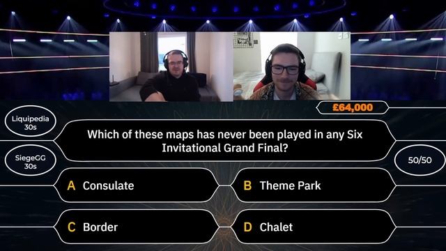 Fabian Plays Rainbow 6 Siege Who Wants to be a Millionaire смотреть онлайн