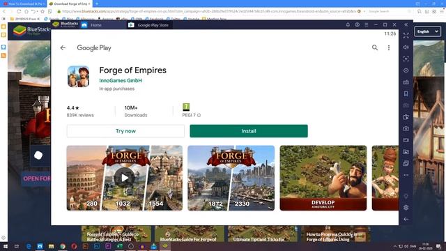 How To Download & Play Forge of Empires On PC - Step By Step Guide смотреть онлайн