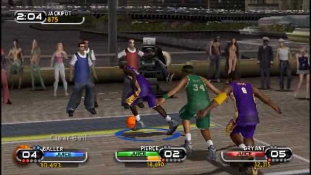 NBA Ballers Rebound (PSP) gameplay смотреть онлайн