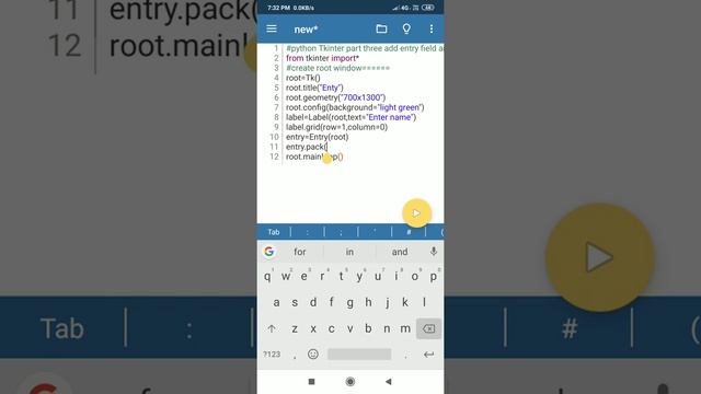 Python tkinter part 3 :add entry field and button and p смотреть онлайн