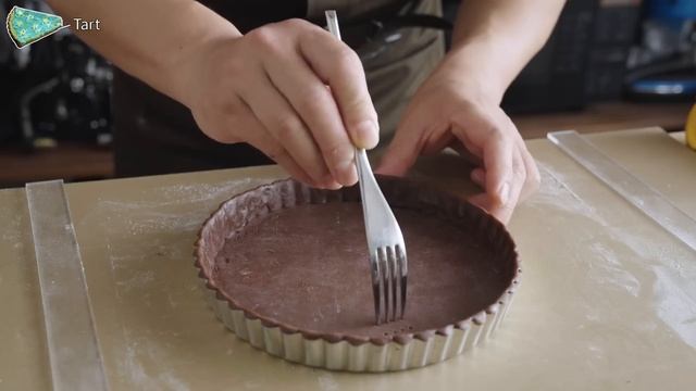 Forget-me-not Chocolate & Jelly Ganache Tart смотреть онлайн