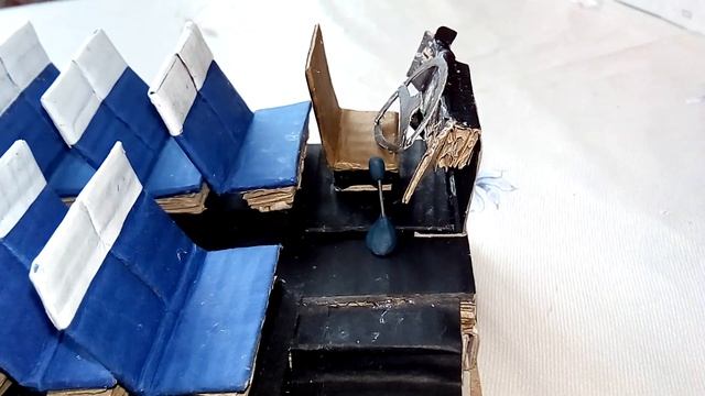 Ikarus 250.59 из картона (2 часть). смотреть онлайн