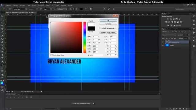 Tutorial - Como Crear una Intro (animacion) en Photoshop cs6 (PARTE 1) смотреть онлайн