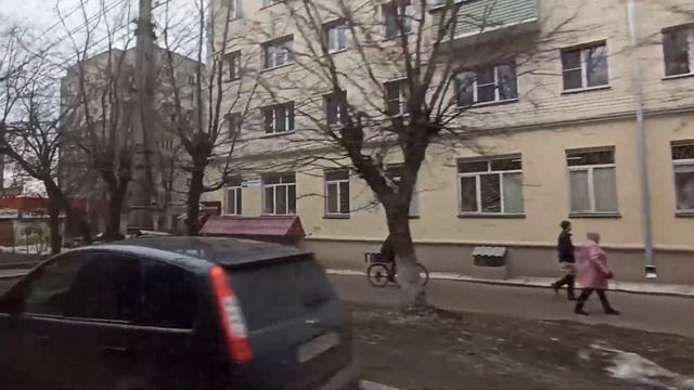 Поездка на автобусе МАЗ206.068 по маршруту №54, Киров смотреть онлайн