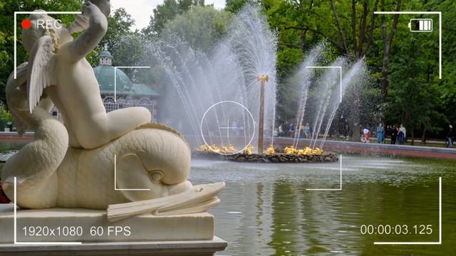 ПЕТЕРГОФ. Пешая прогулка. / PETERHOF. Walking Tour.