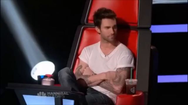 Shakira & Adam Levine on The Voice (Season 4) - Funny/Cute Moments смотреть онлайн