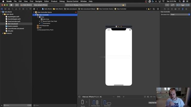 Building Your First iOS App - Lesson 3 - Auto Layout and Interface Builder смотреть онлайн
