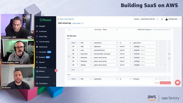 Building SaaS on AWS - The How and Why of Cloud Cost Management in SaaS with finout смотреть онлайн