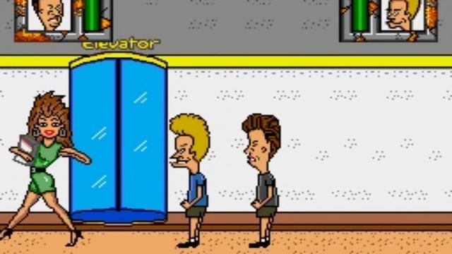 Beavis and Butthead (SEGA/Genesis) Полное прохождение смотреть онлайн