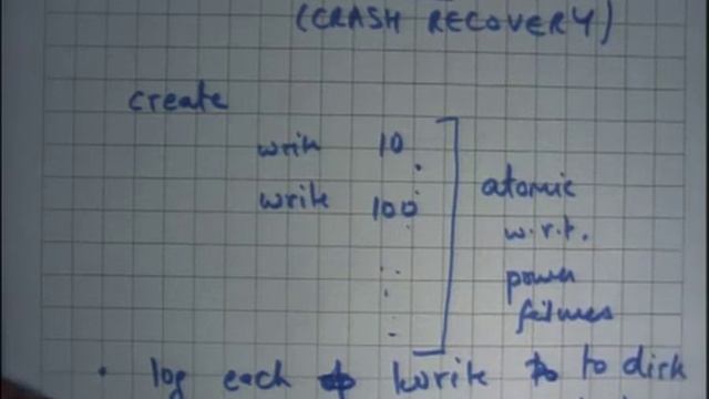Lecture 34: Crash Recovery and Logging смотреть онлайн