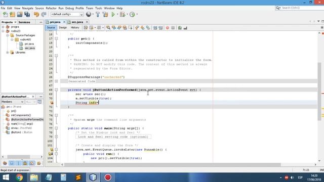 Cómo pasar Datos de un Jtextfield a otro Jtextfield de otra Ventana | JAVA NETBEANS смотреть онлайн