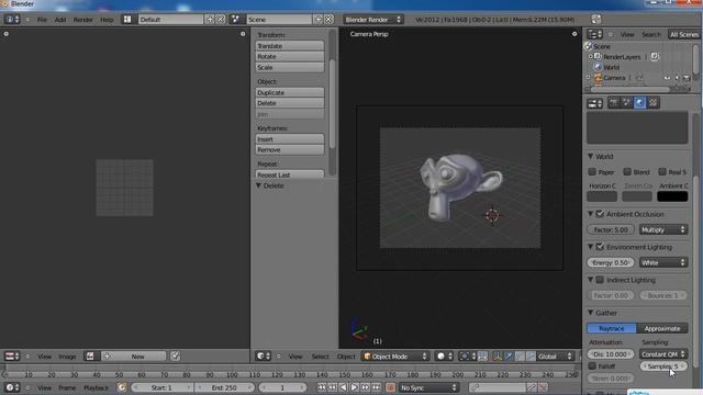 Blender: Baking Ambient Occlusion - tip смотреть онлайн