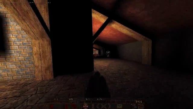 Прохождение Quake (Nightmare, все секреты) — Эпизод 4: Древний мир (1/2) смотреть онлайн