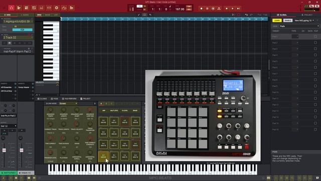 MPC Beats PAD Mapping - MIDI Controller Setup (works with pad perform) смотреть онлайн