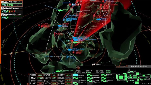 Playing Task Force Hemlock (Starter Fleet Battle) | NEBULOUS: Fleet Command смотреть онлайн