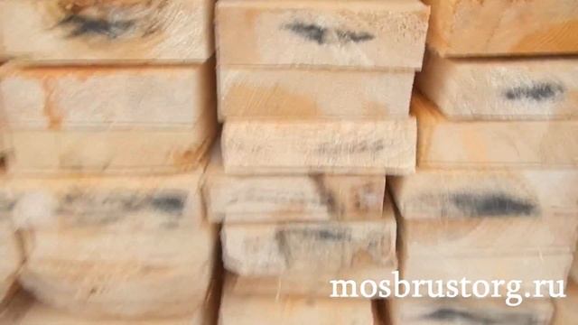 Доска обрезная 40x150. МОСБРУСТОРГ смотреть онлайн