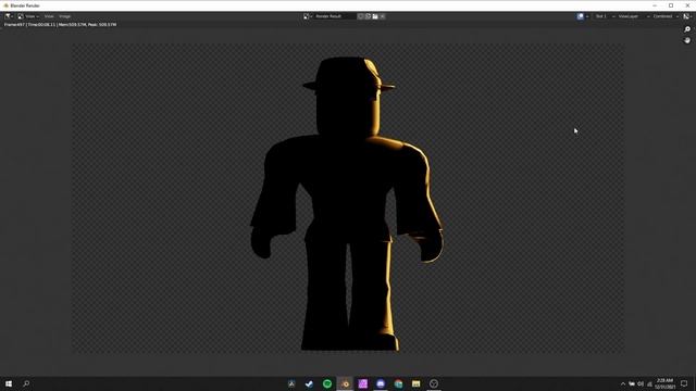 How to add RIM LIGHTS to your ROBLOX GFX (BLENDER) смотреть онлайн