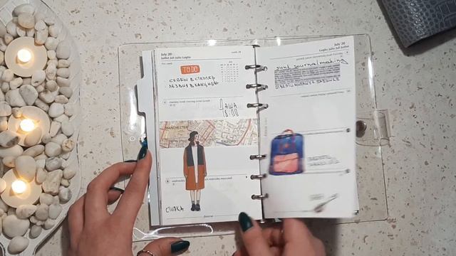 Все развороты за 2020 год в формате personal/ как я веду ежедневник.