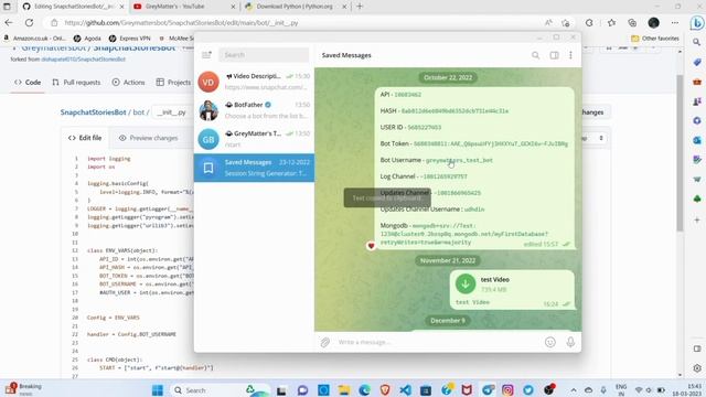 EP - 7 Bot Deploy Locally | How to deploy Telegram Bot in PC ? | SnapChat Bot | #GreyMatters смотреть онлайн