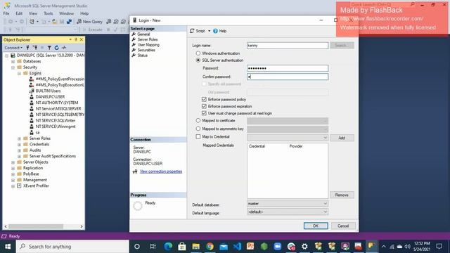 04 How to create a new user (username and password) in SQL Server смотреть онлайн