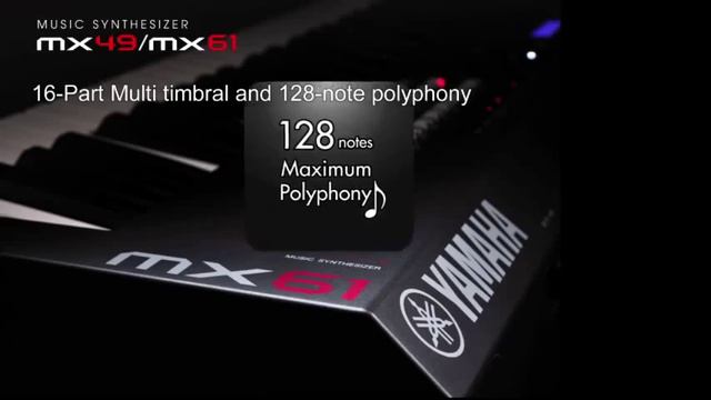 Yamaha MX61 Portable Synthesizer Keyboard at Soundsliveshop.com смотреть онлайн