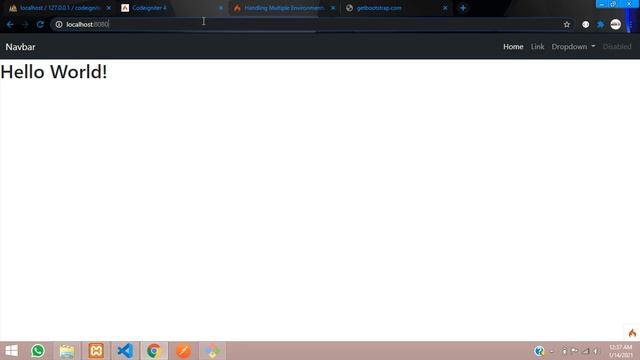 CodeIgniter 4 - Part-4: How to Connect Database using .env file in Codeigniter 4 & setup .env file смотреть онлайн