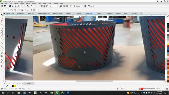 Corel Draw Tips & Tricks Plasma Fire Pit Ring Part 4 Photos of the Work смотреть онлайн