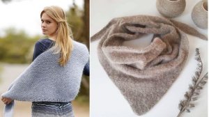 ШАРФЫ 2022: ЭТО стоит ВЯЗАТЬ! (вязаные шарфы, косынки, манишки) / Модное вязание