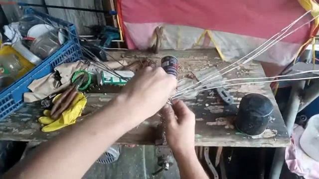 Сделал браслет из алюминиевой проволоки смотреть онлайн