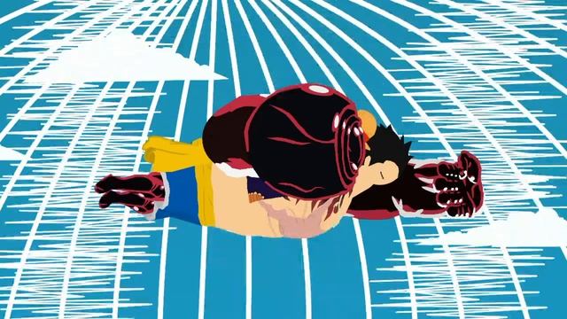 Luffy Gear Fourth vs Doflamingo (One Piece) | Stick Nodes смотреть онлайн