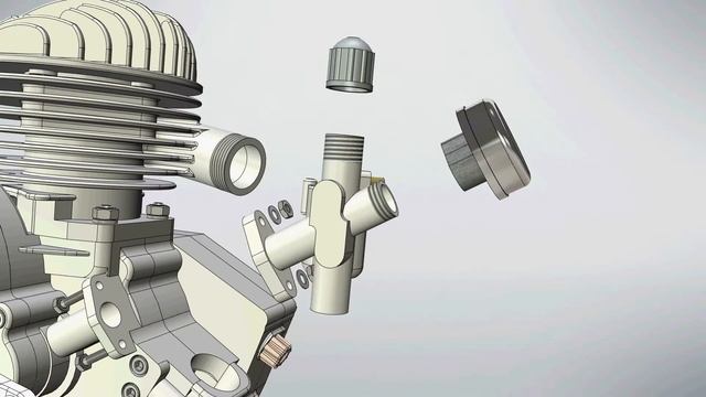 T-Flex CAD - Motorcycle Animation смотреть онлайн