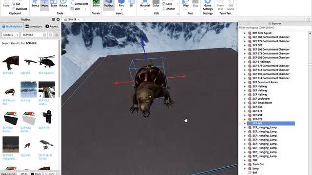Roblox Studio Working on my Site 18 SCP game смотреть онлайн