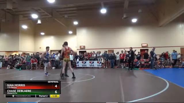 16U 132 Ivan Morris Colorado Vs Chase DeBlaere Minnesota смотреть онлайн