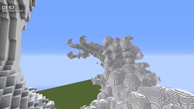 Figures in the Clouds | Minecraft Build Timelapse смотреть онлайн