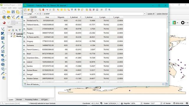 How to Create Flow Map in QGIS смотреть онлайн