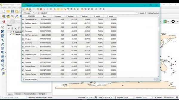 How to Create Flow Map in QGIS