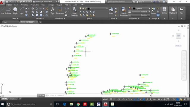 Georreferenciamento - Exportando pontos do TOPCON TOOLS para AUTOCAD смотреть онлайн
