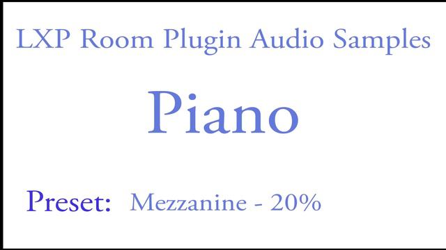 LXP Room Plugin Piano Samples (1.1).mov смотреть онлайн
