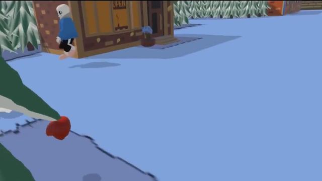 Undertale Chara gives chase in VRchat! смотреть онлайн